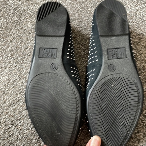 Time And Tru Memory Foam Slip On Loafers Beaded Womens - Picture 6 of 6